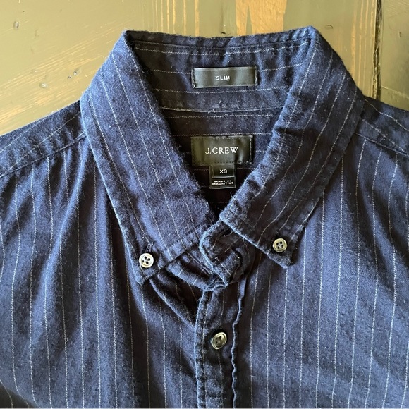 J. Crew Dark Blue Button Down - Picture 3 of 4
